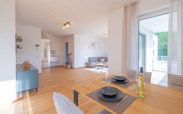 4-Zimmer-Penthouse-Wohnung Plattling mit offenem Wohn- und Essbereich