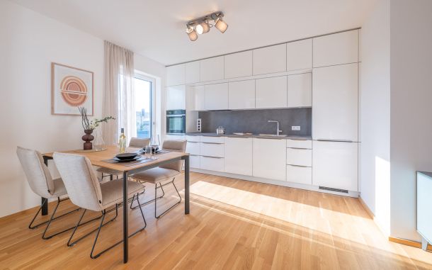 3-Zimmer-Wohnung in Plattling mit Wohnküche