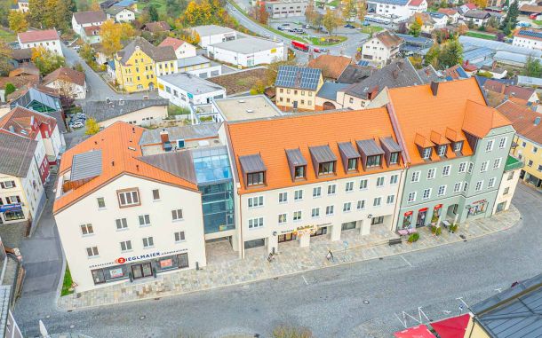 Außenansicht von Wohnungen in Viechtach CENTRUM