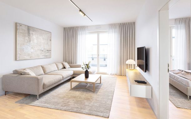 2-Zimmer-Wohnung Viechtach Wohnzimmer